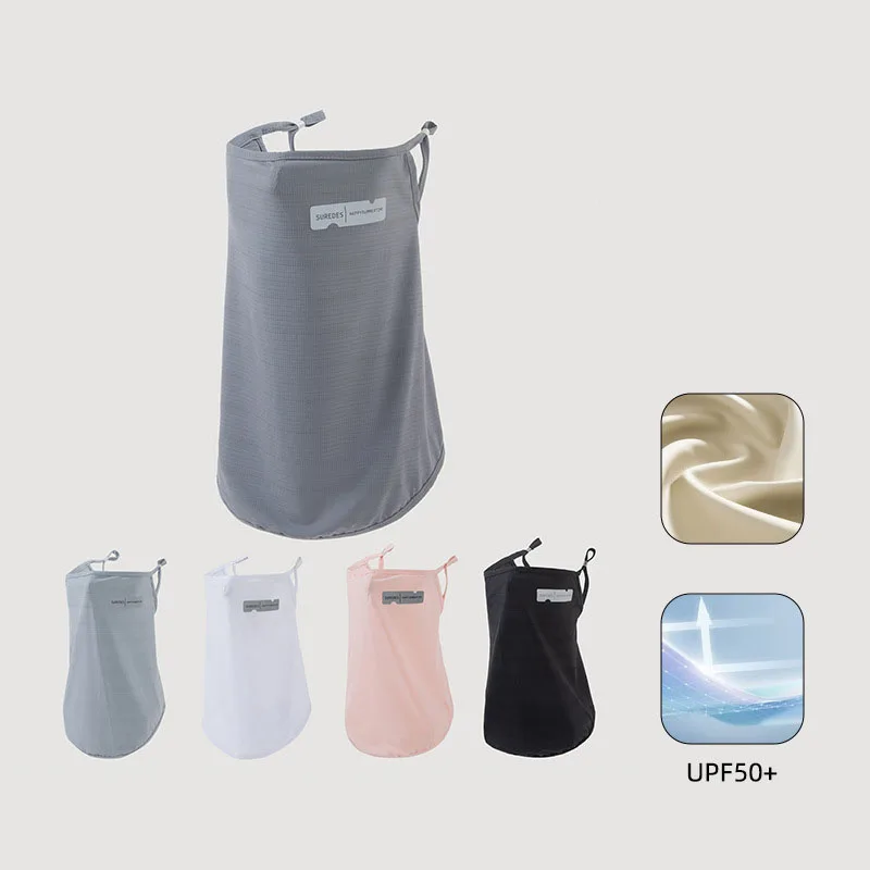 

Новая весенняя женская велосипедная анти-УФ-маска из ледяного шелка, солнцезащитная маска для защиты шеи, солнцезащитная маска для лица