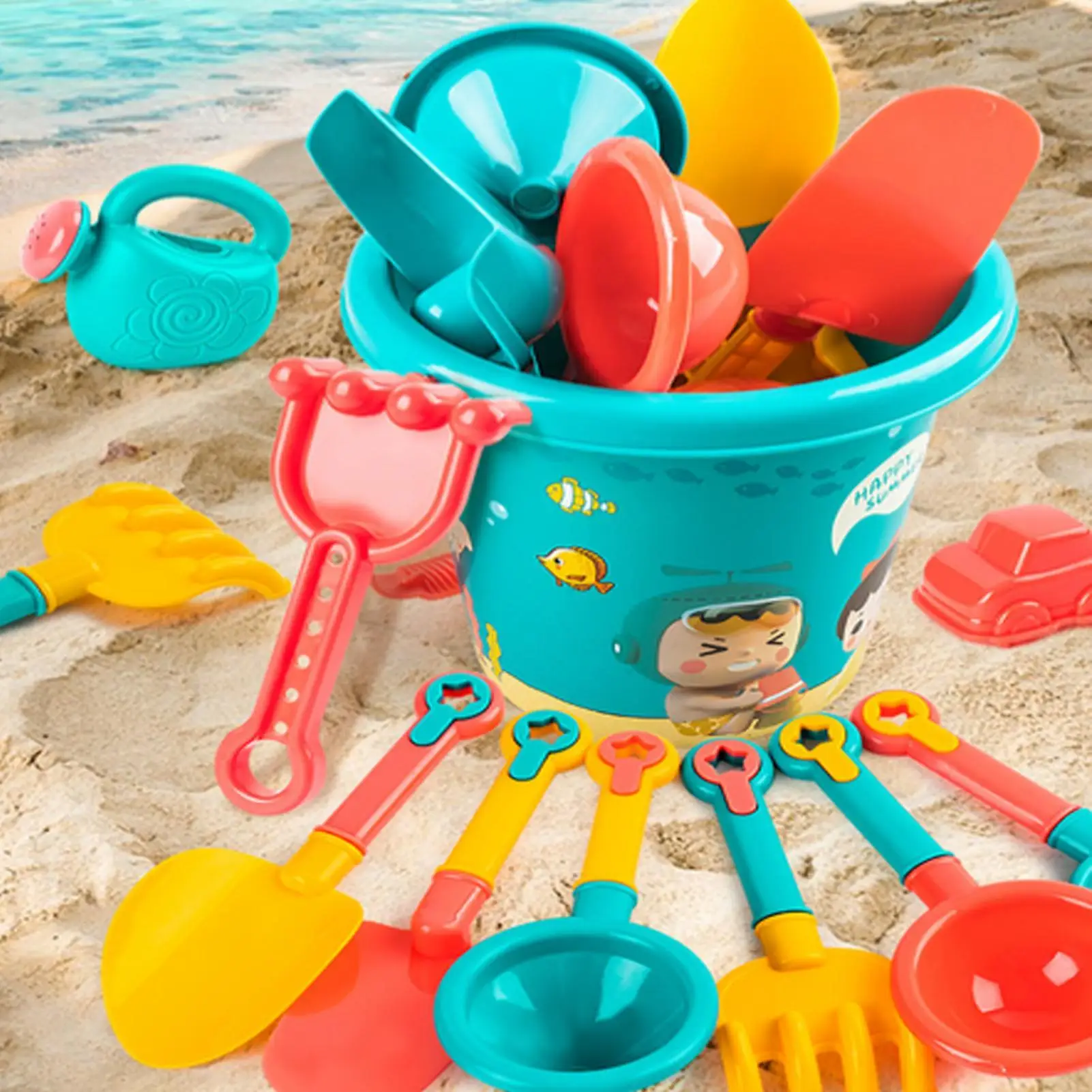 sand-toys-with-car-mold-shovel-water-games-23-piece-travel-beach-digging-toys-for-kids-girls-boys-outdoor-camping-pool-garden