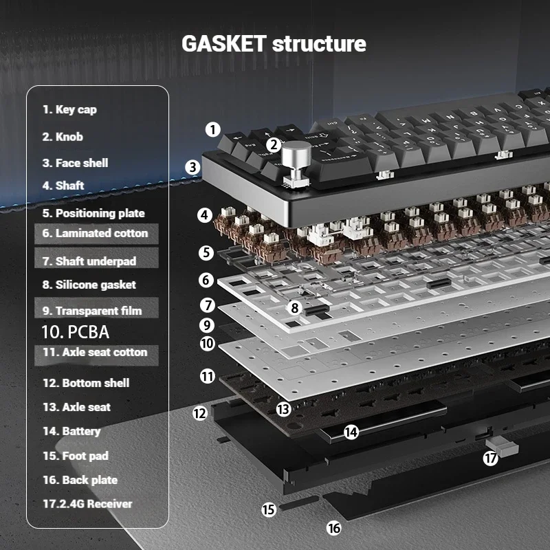 AL68 لوحة المفاتيح الميكانيكية للألعاب اللاسلكية ثلاثي الوضع باستخدام الحاسب الآلي الألومنيوم Hotswap طوقا Esports بلوتوث ألعاب لوحة المفاتيح لأجهزة الكمبيوتر المحمول اللوحي