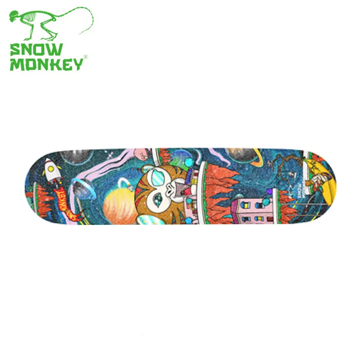 أدوات رياضية الثلج عالية الجودة، ترامبولين خشبي مختلط متعدد الألوان #1