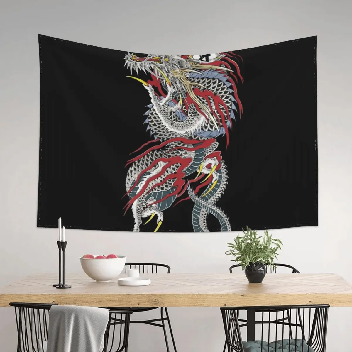 

Dragon of Dojima Tapestry Room Decor Korean Style Cute Room Decor Bedrooms Decorations Decoration For Home Tapestry