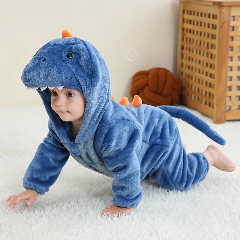 

Kigurumi Pajamas for Children Flannel Cute Baby Romper Unicorn Panda Dinosaur Kids Onesies Costumes Winter Boys Girls Jumpusit