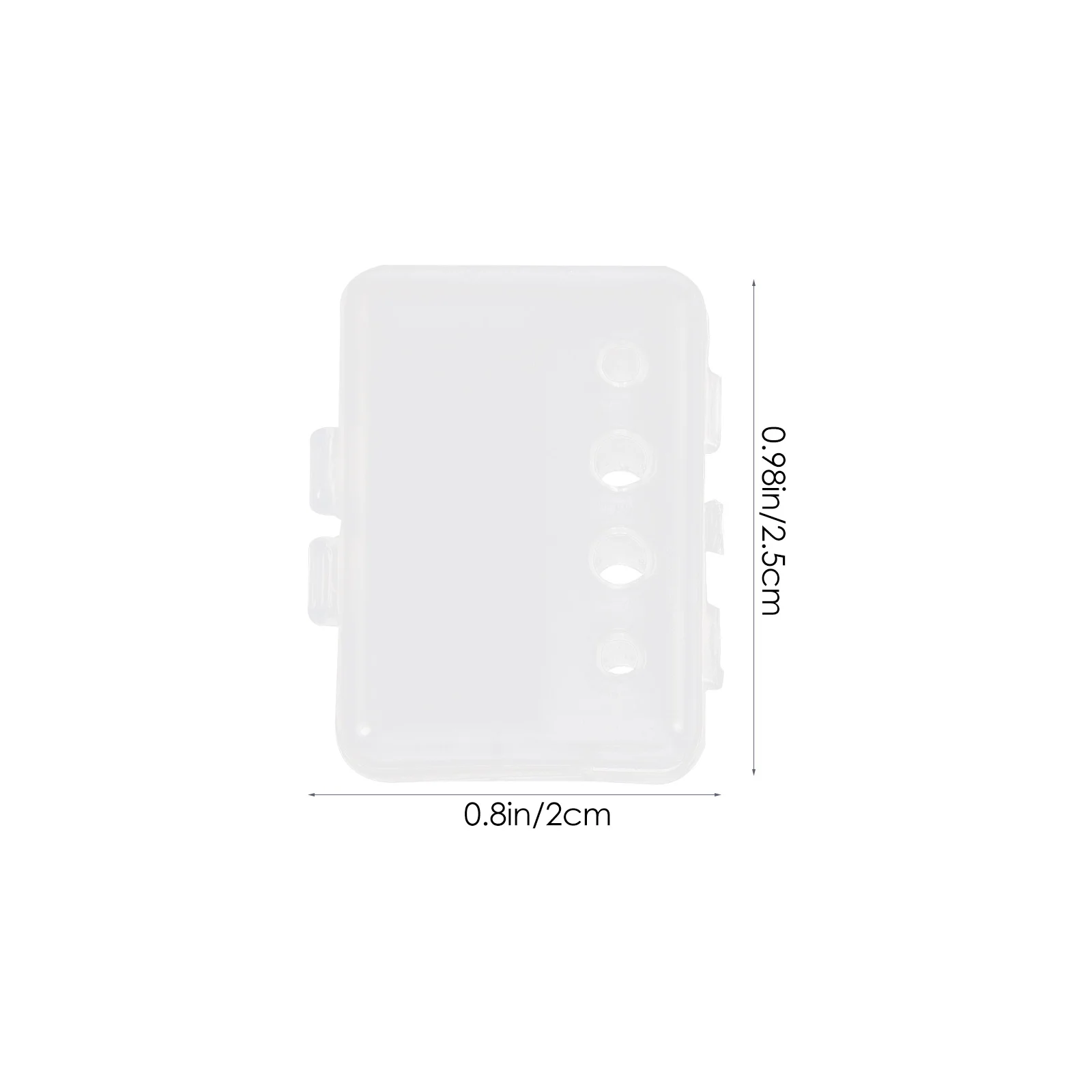 20 個の歯ブラシヘッドカバーキャップユニバーサルフィット軽量ダストカバー旅行アウトドアキャンプ用衛生的な保管ソリューション