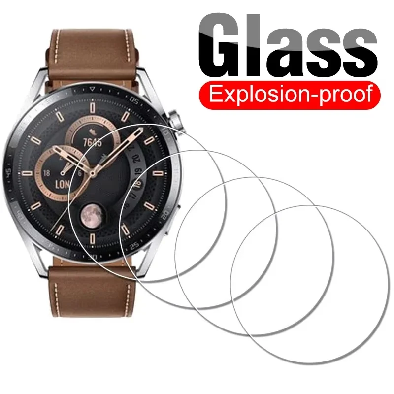 5Pcs Clear Touch Sensitive HD Watch Protective Film For Huawei Watch GT5 Pro Easy Installation Smartwatch Daily Accessory Kit