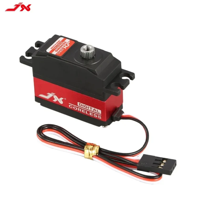 JX Servo PDI-2506MG 6.6KG Metal Gear Digitale Coreless Servo Voor RC Auto RC 450 500 Helikopter Vliegtuig met vaste vleugels