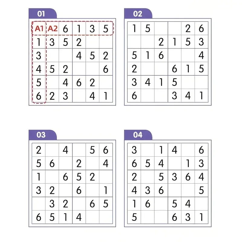 Sudoku Book For Beginner Children School Student Easy to Hard Levels Games Logical Thinking Ladder Training Puzzle Toy