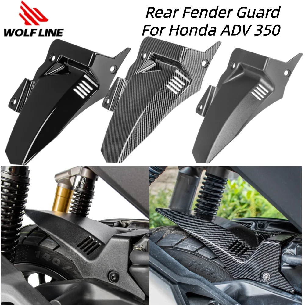 

For Honda 350adv Rear Fender Guard Motorcycle Tail Mudguard Splashed Panel Accessories for Honda ADV 350 2022-2024 2023 Durable