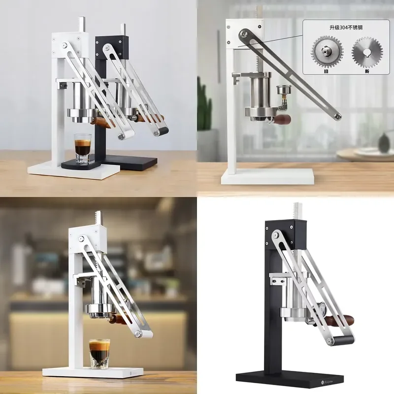 Commercial Home Extraction Variable Pressure Lever Coffee Maker Hand-Pressed Coffee Machine Manual Espresso