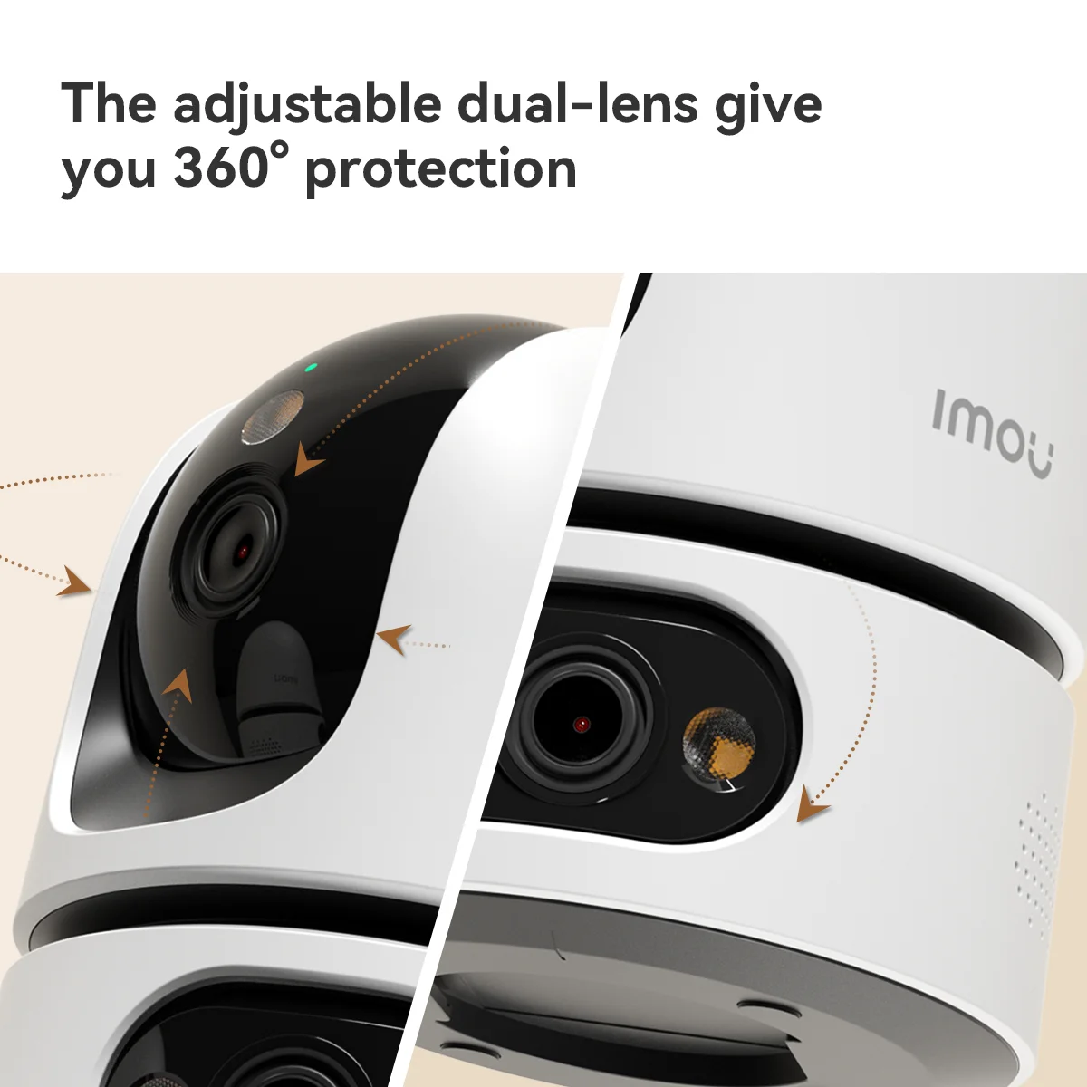 Imou Ranger dual Pro 10MP 3K Indoor camera One-touch call Human/Pet Detection Wifi Algo Play Security Surveillance IP Camera