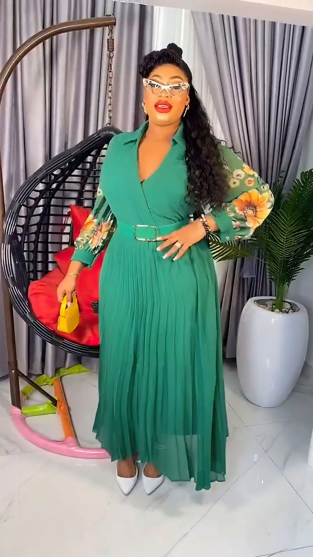 

Модные африканские платья, женские шифоновые платья с принтом Абая, плиссированные вечерние Анкара Дашики, африканская одежда, вечерняя одежда в Дубае, свадебная женская новинка