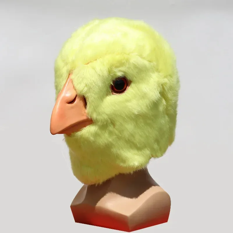 2025 aaa 할로윈 라텍스 닭 인형 동물 머리 장식 가면 파티 소품 코스프레 의상 신상품 마스크