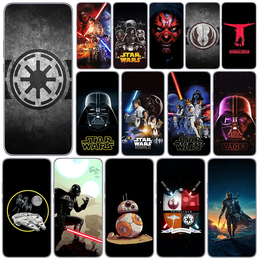 S-Stars W-Wars Yodas Darths Vaders Cover for Motorola Moto G13 G14 G53 G54 G62 G72 G82 G84 E13 E20 G42 G32 G23 G22 Phone Case