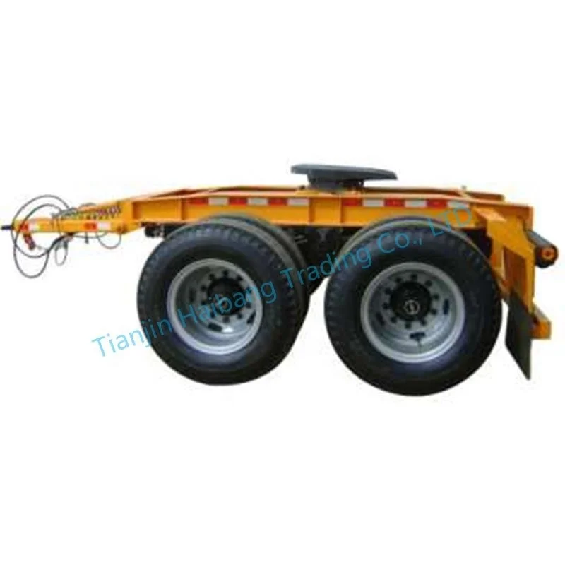 Custom Size Utility Cargo Mini Semi-Trailer for Light Industrial Machinery Transport