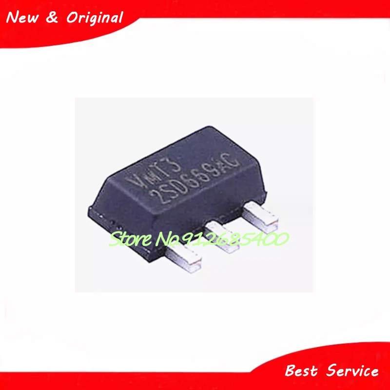 10 Pcs/Lot 2SD669AG-C-AB3-R SOT89 New and Original In Stock
