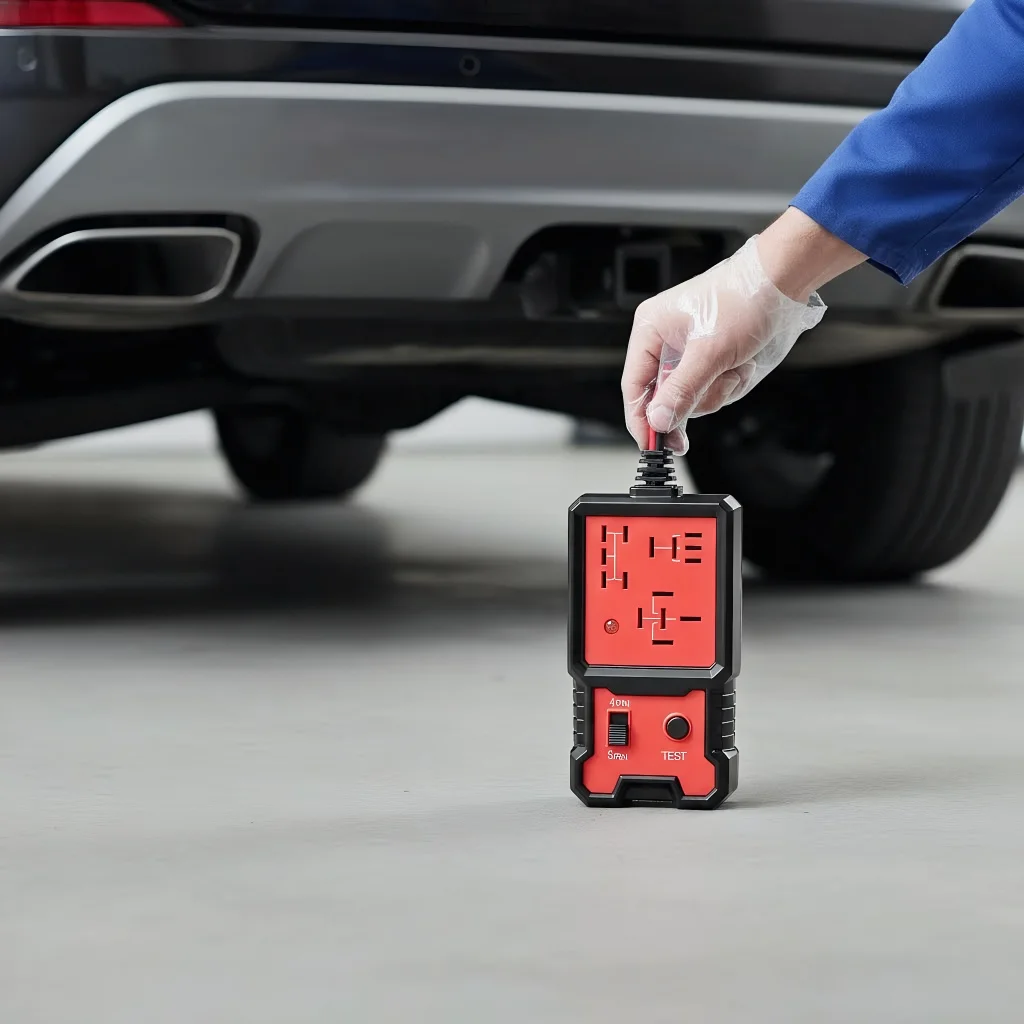 

Universal 12V Car Relay Tester - Electronic Automotive Diagnostic Tool with LED Indicator