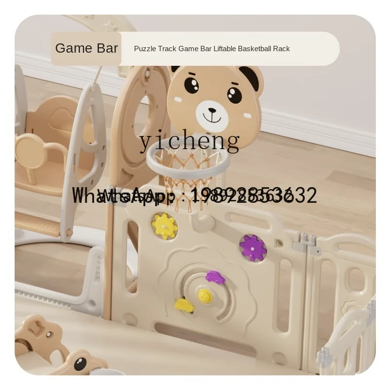 รั้วกั้นเด็ก รั้วกั้นเด็กแบบตั้งพื้น แผ่นรองคลานสำหรับเด็ก รั้วกั้นเล่น