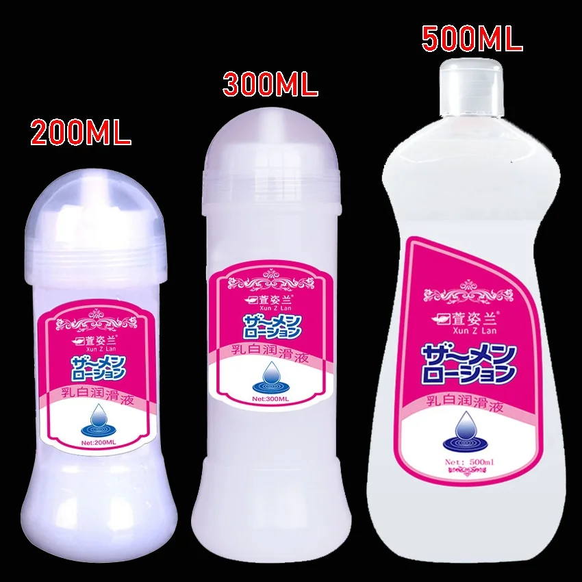 Japan Smeermiddel Voor Seks 200Ml/300Ml/500Ml Sex Sperma Viskeuze Glijmiddel Voor Paren Vagina Anale Oliesmering Intieme Goederen Seksspeeltjes