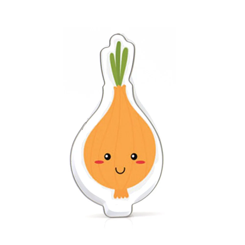 

12pcs Vegetable Shape Cookie Cutters Stainless Steel Biscuit Cake Molds Kitchen Baking Tools Non-Stick Easy Demoulding Home