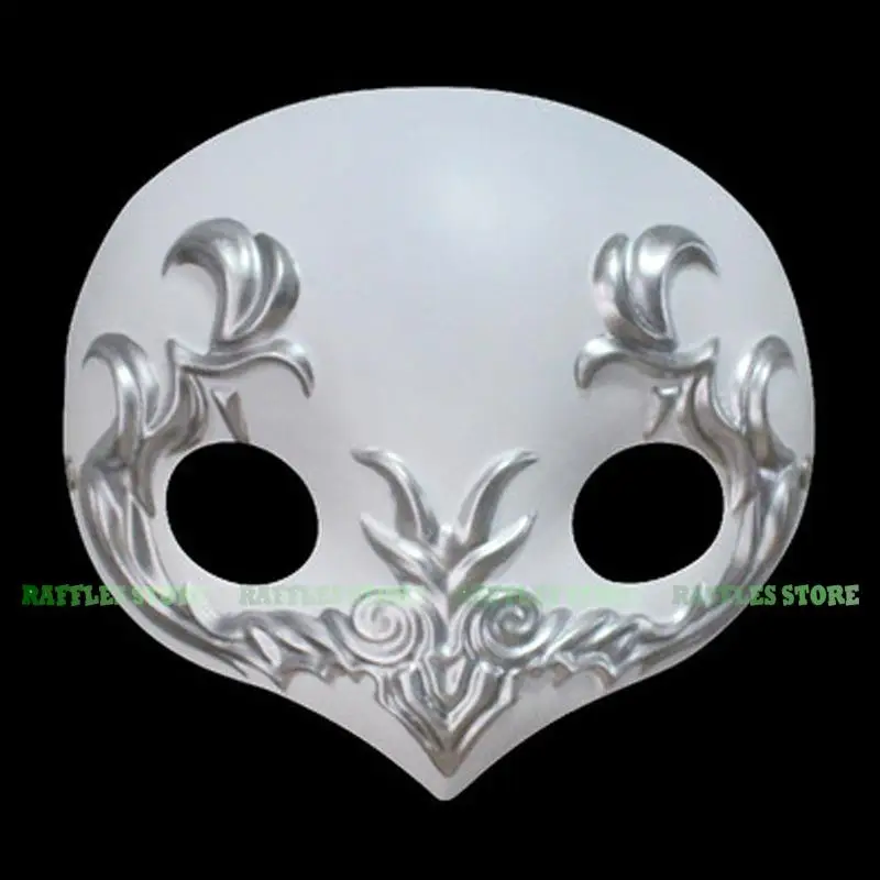 Final Fantasy XIV Ascian Emet Selch Venat Cosplay Prop White Red Game Halloween FFXIV Party Mask Mitron Venat Ancient  Lahabrea