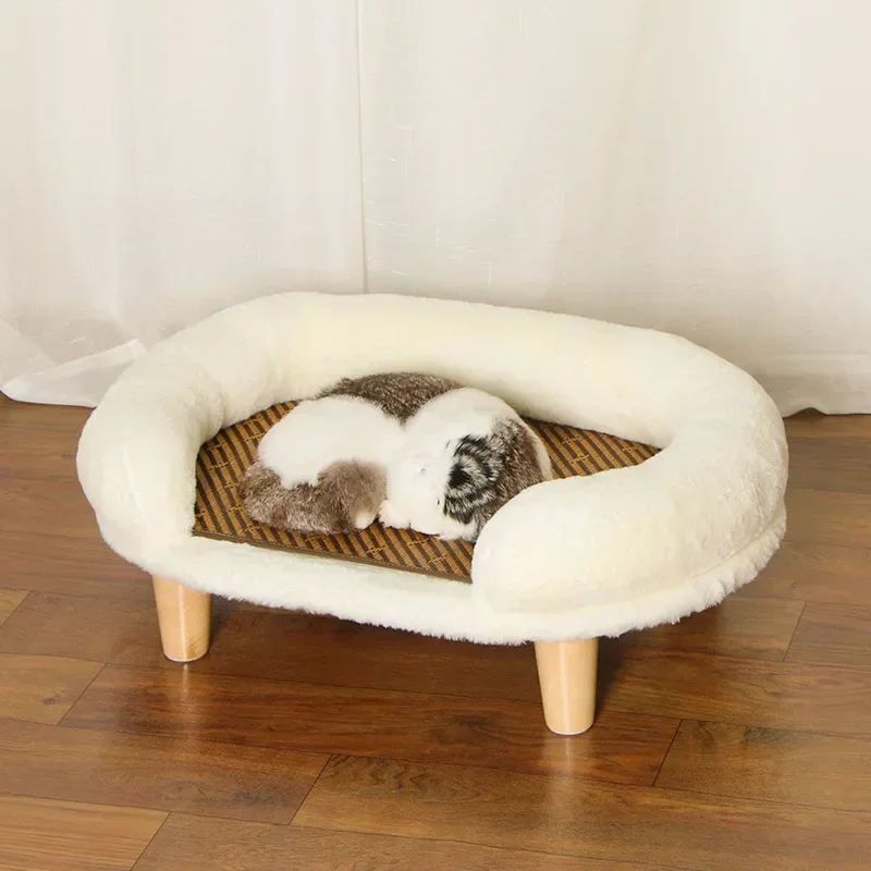 Soft Cat Bed Sofa for Cats Small Dogs Pet Cat Nest Kitten Plush Warm Puppy Bed Basket Pet Supplies