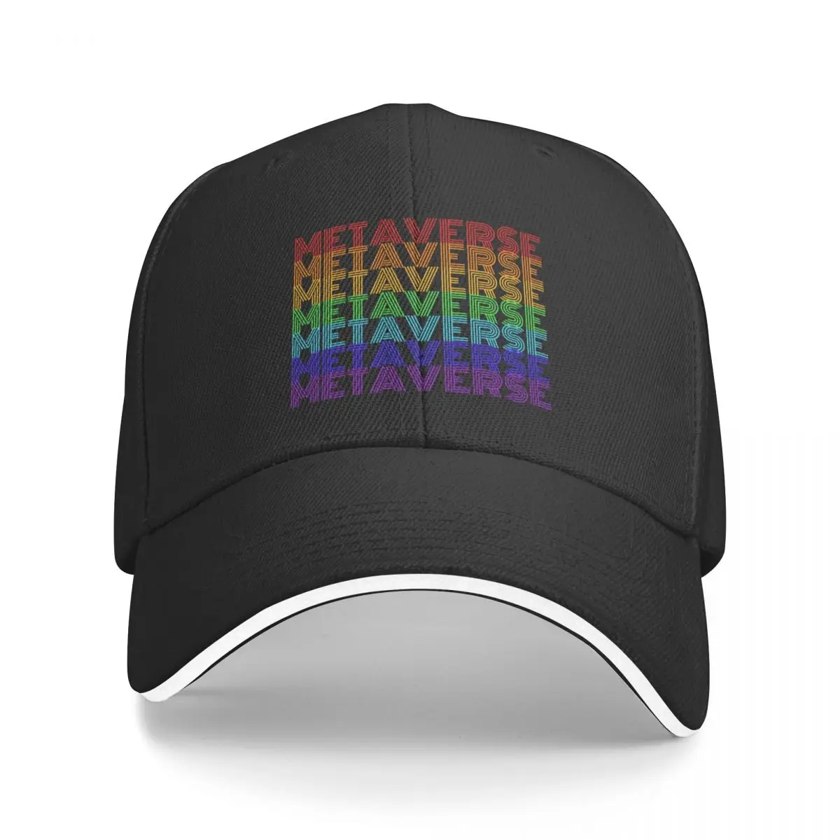 Metaverse NFT Retro Defi Aesthetic Crypto Baseball Cap foam party Hat Sunhat Men Caps Women's