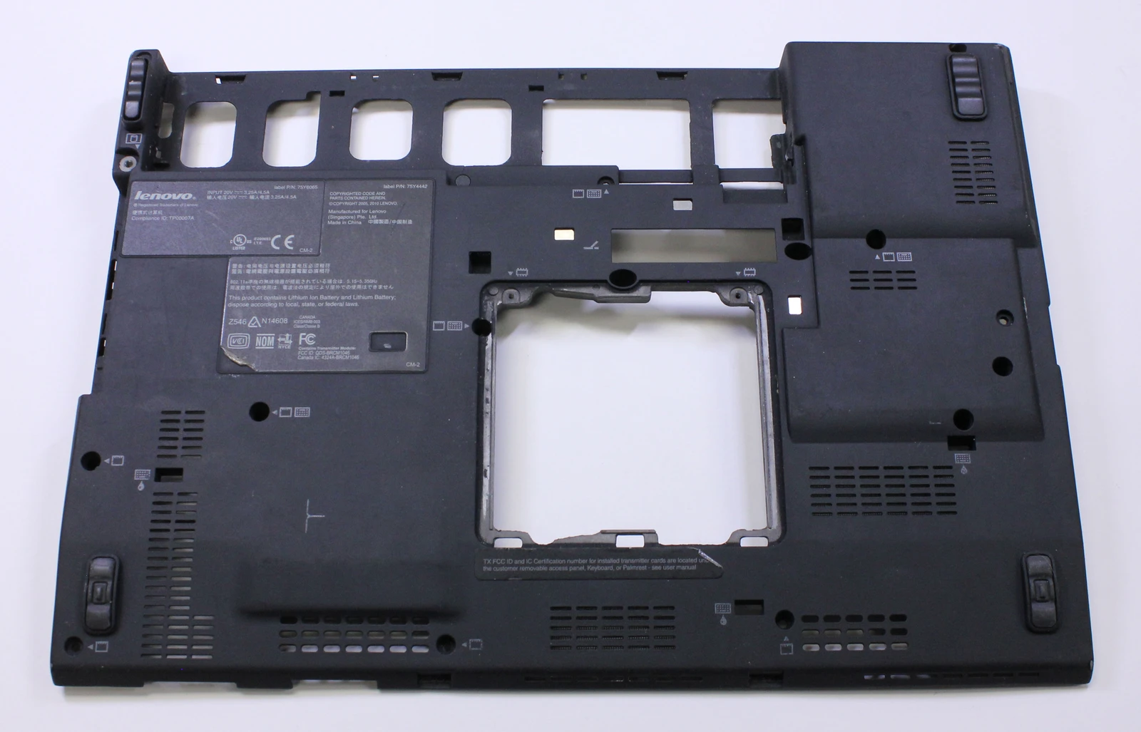 

Нижняя крышка корпуса для Lenovo ThinkPad X201 60,4CV17.001 оригинальный класс A