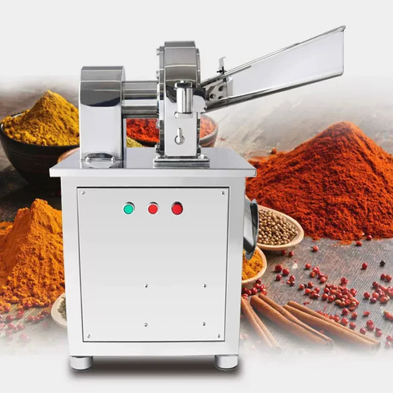 

High-Performance Grinder Commercial Grinder Processing of Dried Chili Peppers, Cinnamon, Garlic, and Grains Grinding(Customized)