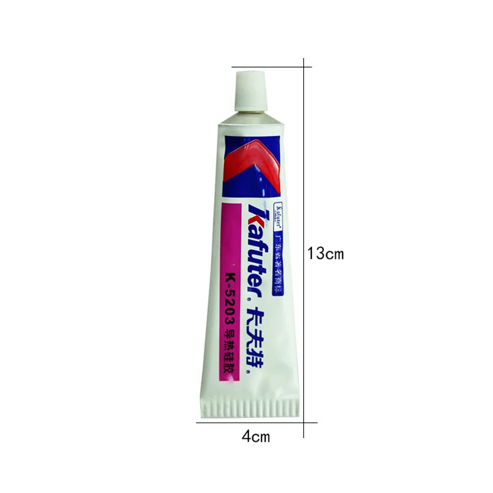 Kafuter 80g K-5203 CPU Heatsink Thermal Conductive Silicon Grease Paste Glue Adhesive LED Light Silicon Rubber Gel