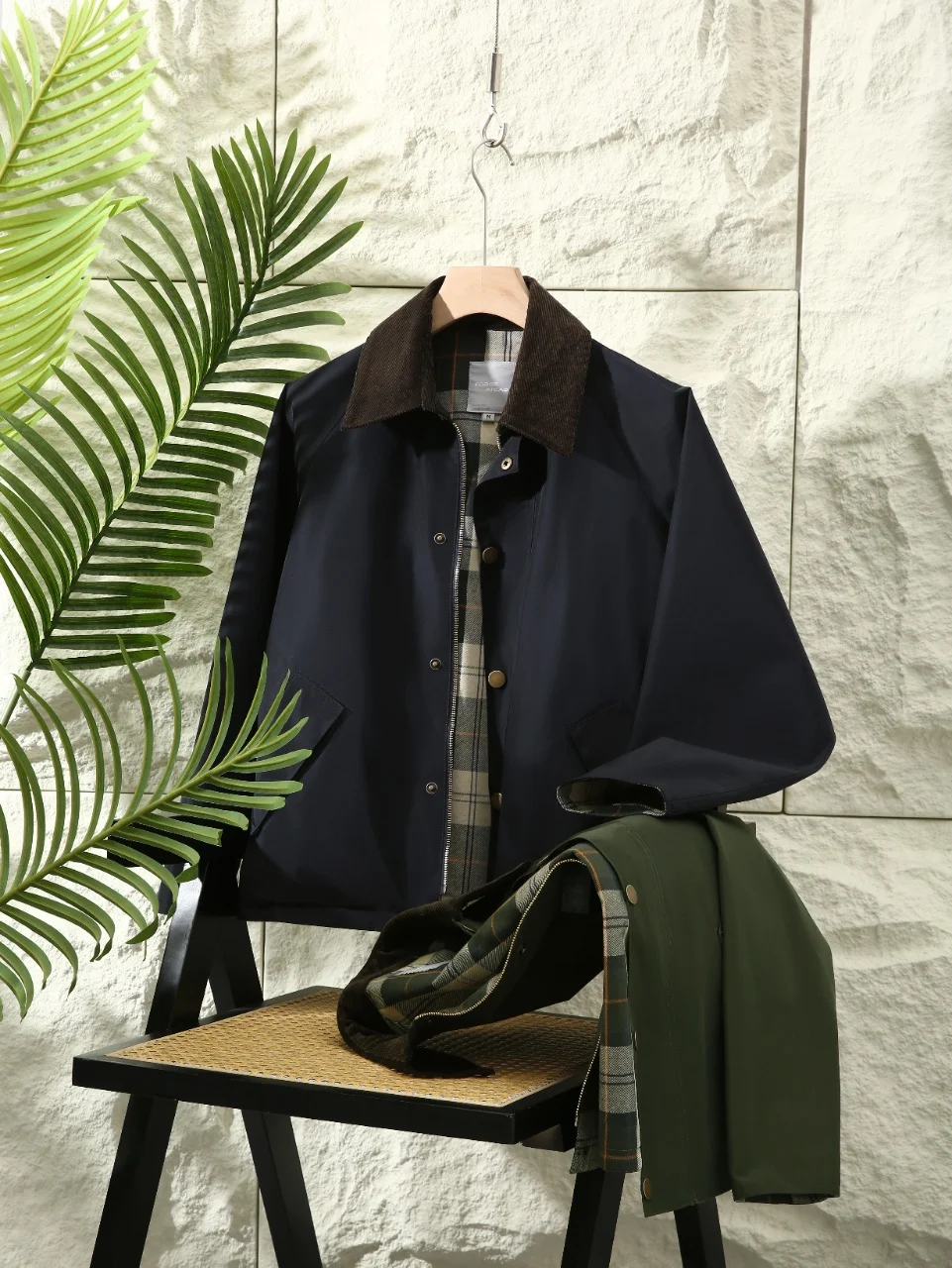 Jaket Penerbangan Kelas Atas Amerika, Model Longgar untuk Pria, Musim Gugur Musim Dingin, Kasual, Anti Angin, Ritsleting, Tanpa Topi, Dapat Dipakai Bolak-Balik