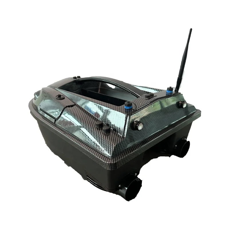 RC Bait Boat with Sonar Fish Finder and GPS 1000m Range Less Than 2m Error Smart Baiting Vessel for Carp Fishing Tackle Gear