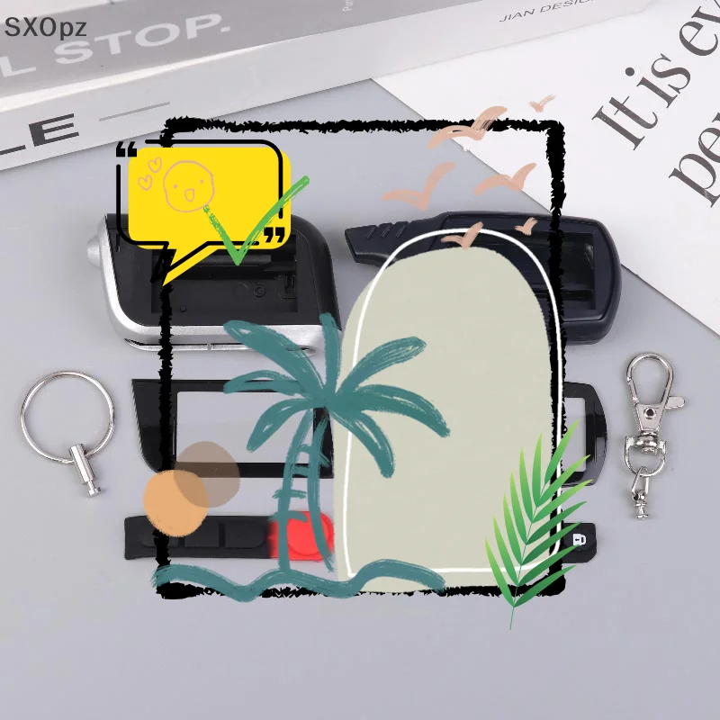 Key Shell Cover for Russian Starline A91 A61 B9 B6 LCD Remote Car Alarm