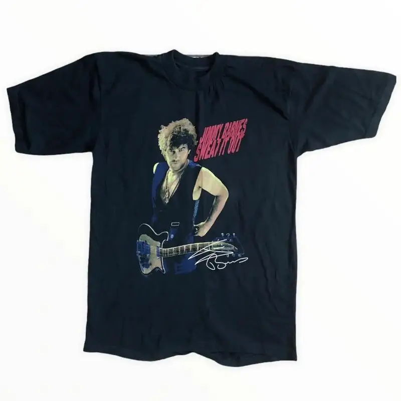 Sweat It Out JIMMY BARNES T Shirt  Black S 5XL 1J0057