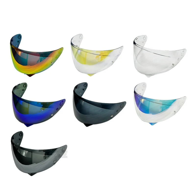 

Suitable for HJC Helmet C10 Rally Helmet Lens Unveiling Day and Night Universal Color Gradient Color Sunscreen Lens