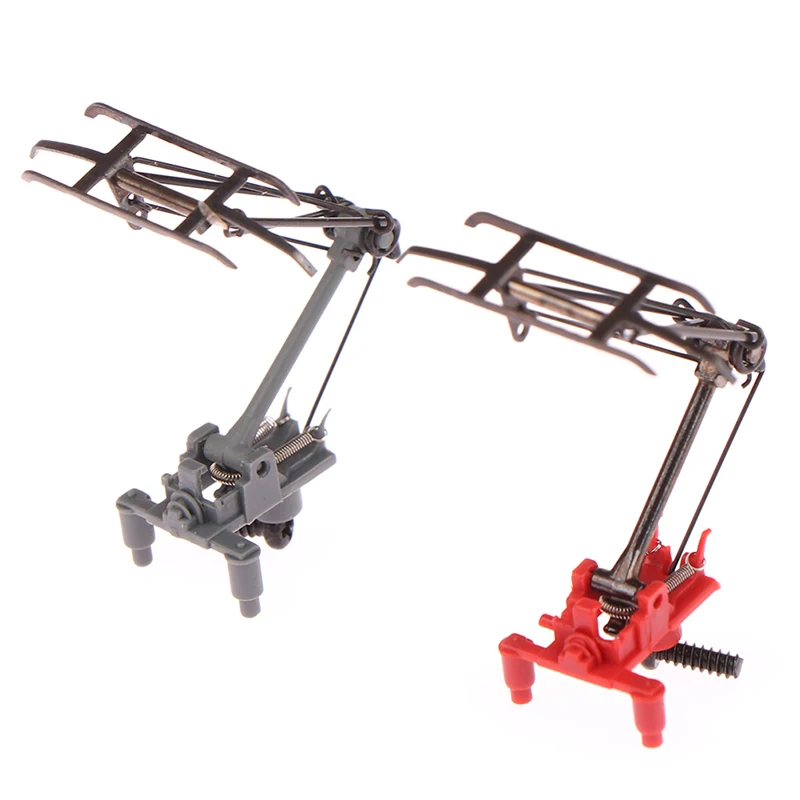 1Pcs 1:87 HO Scale Train Electric Traction Pantograph 1PCS DIY Train Arm Bow for bachmann Model hobby toy parts