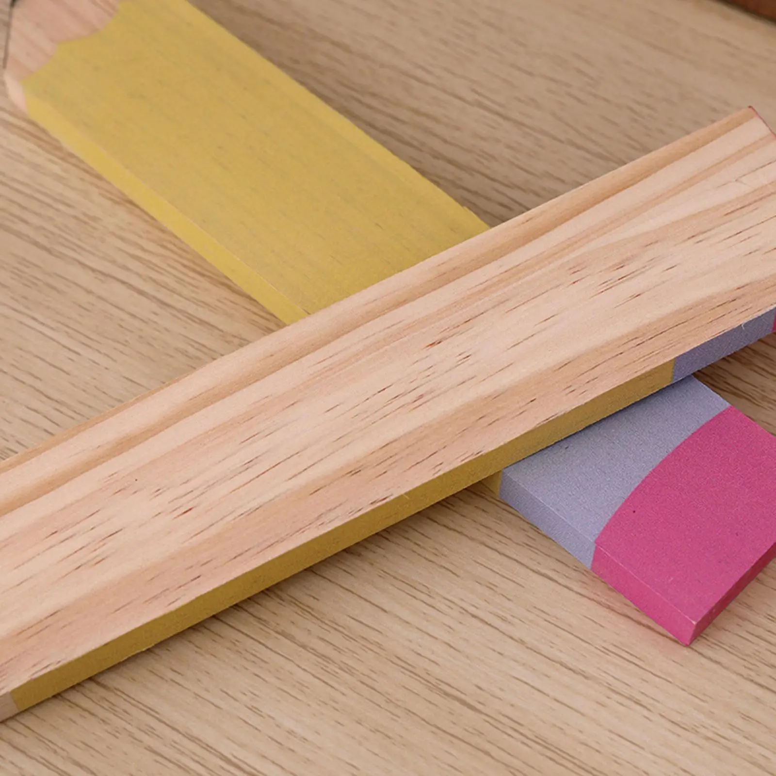 Custom Wooden Pencil Teacher Desk Sign Durable Name Plate Classroom Decor for School Teachers