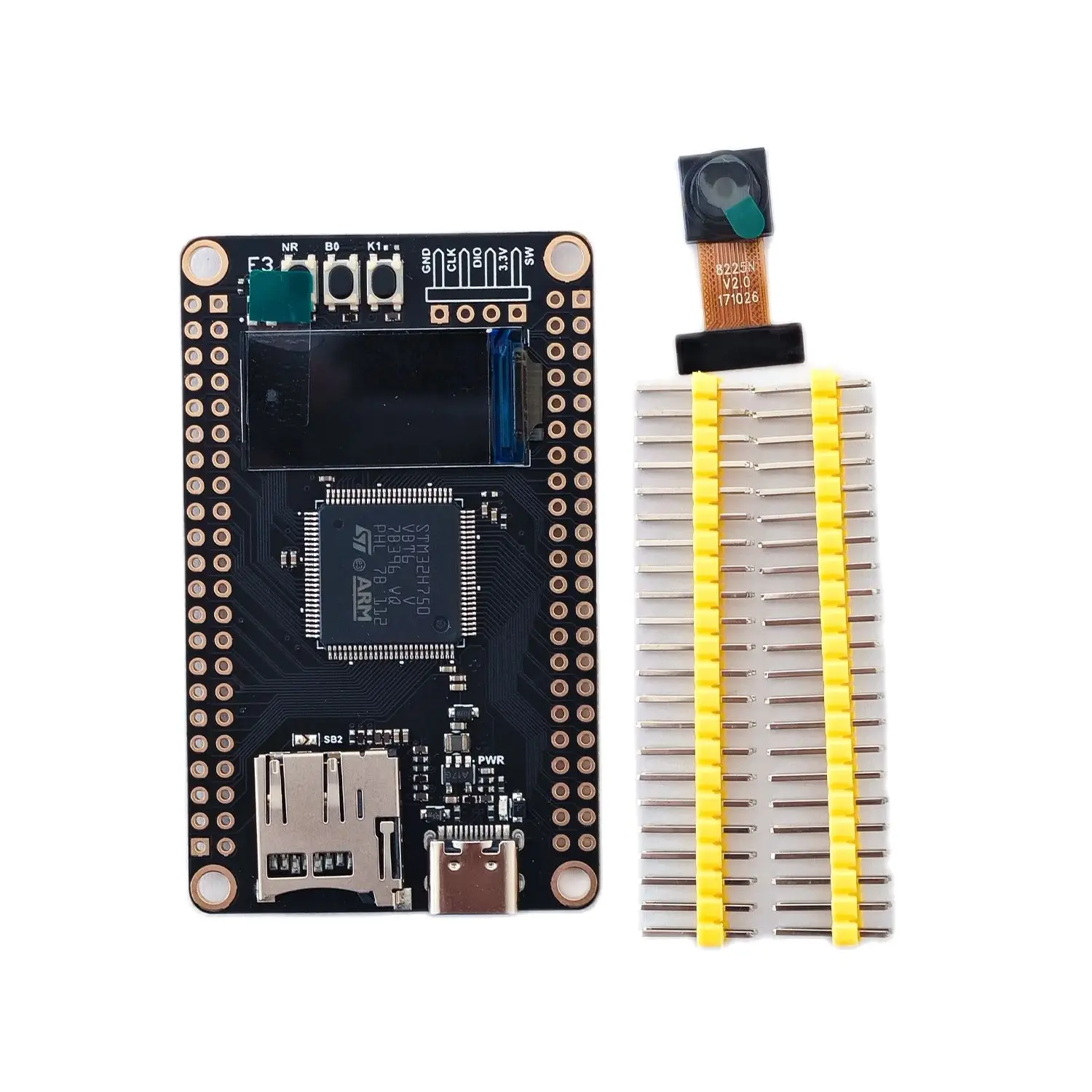 WeAct STM32H7 Board STM32H750 papan Demo STM32 papan pengembangan papan inti