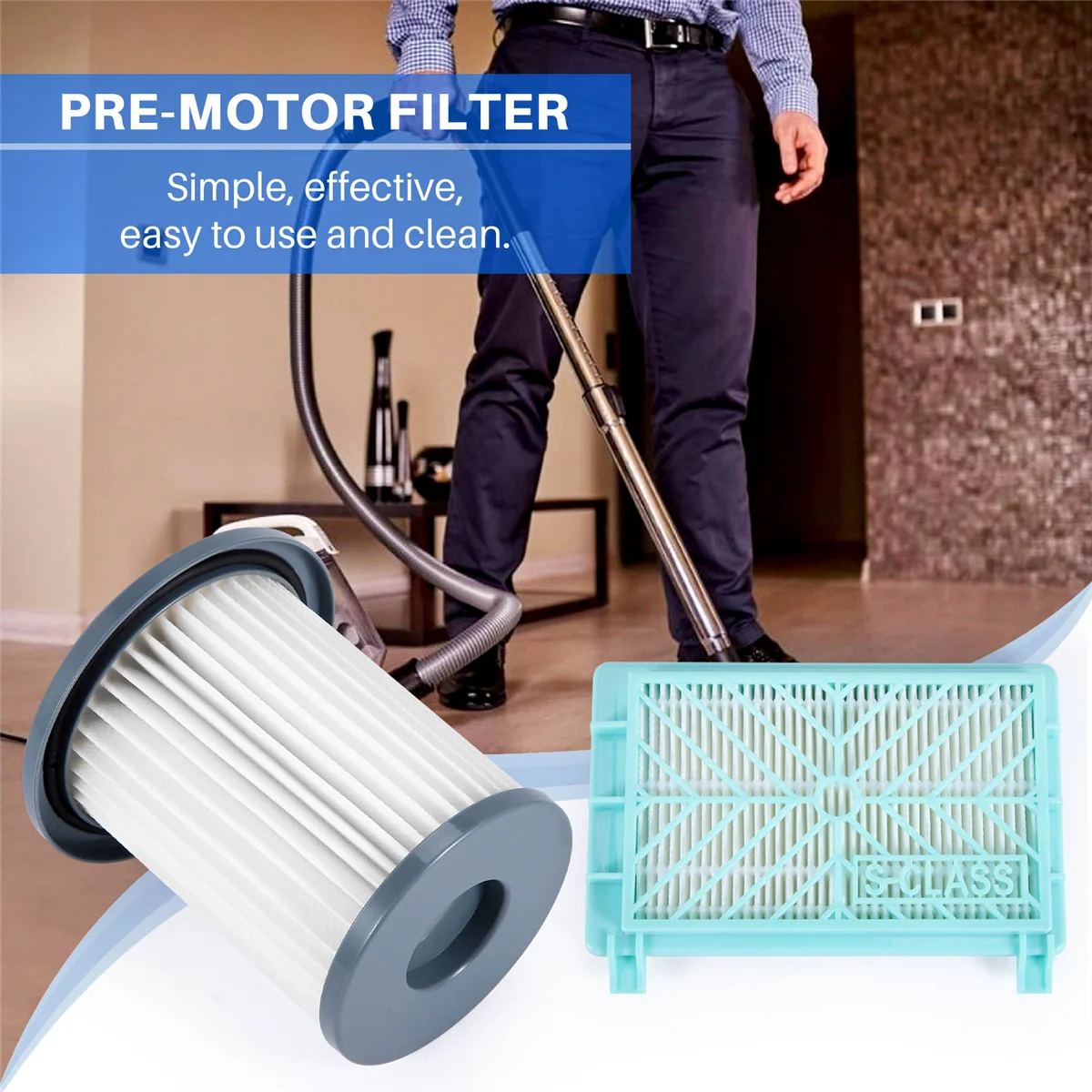 2pcs High quality Replacement hepa cleaning filter for philips FC8740 FC8732 FC8734 FC8736 FC8738 FC8748 vacuum cleaner filters