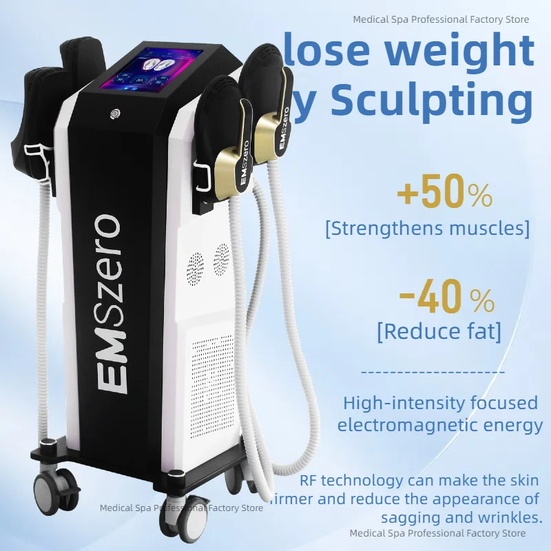 

EMS 15 tesla 6500W ems muscle stimulator RF body sculpting machine Slimming Weight Lose Electromagnetic