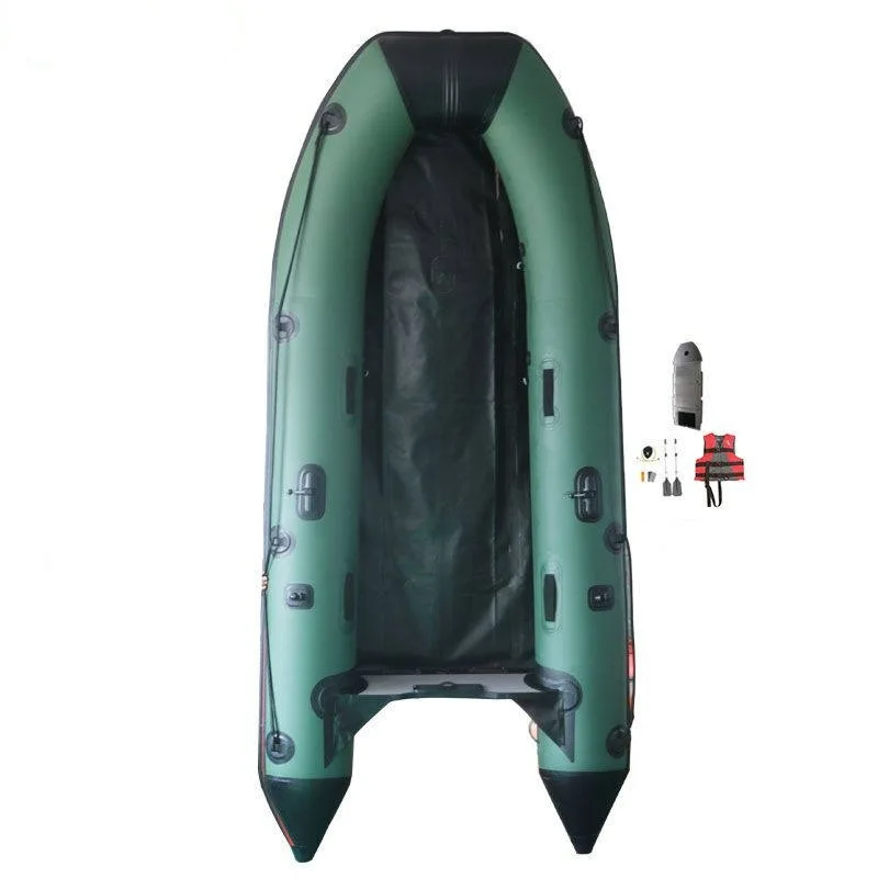 380cm Inflatable Rowing Boats 2 3 4 5 6 Person Inflatable Kayak Fishing Boat Custom PVC Hypalon