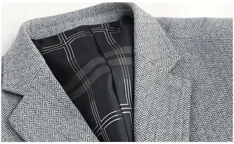 Men Business Casual Blazers Suits Jackets New Spring Autumn Formal Wear Designer Suits Coats Male Slim Fit Blazers Jackets 4XL - Image 5