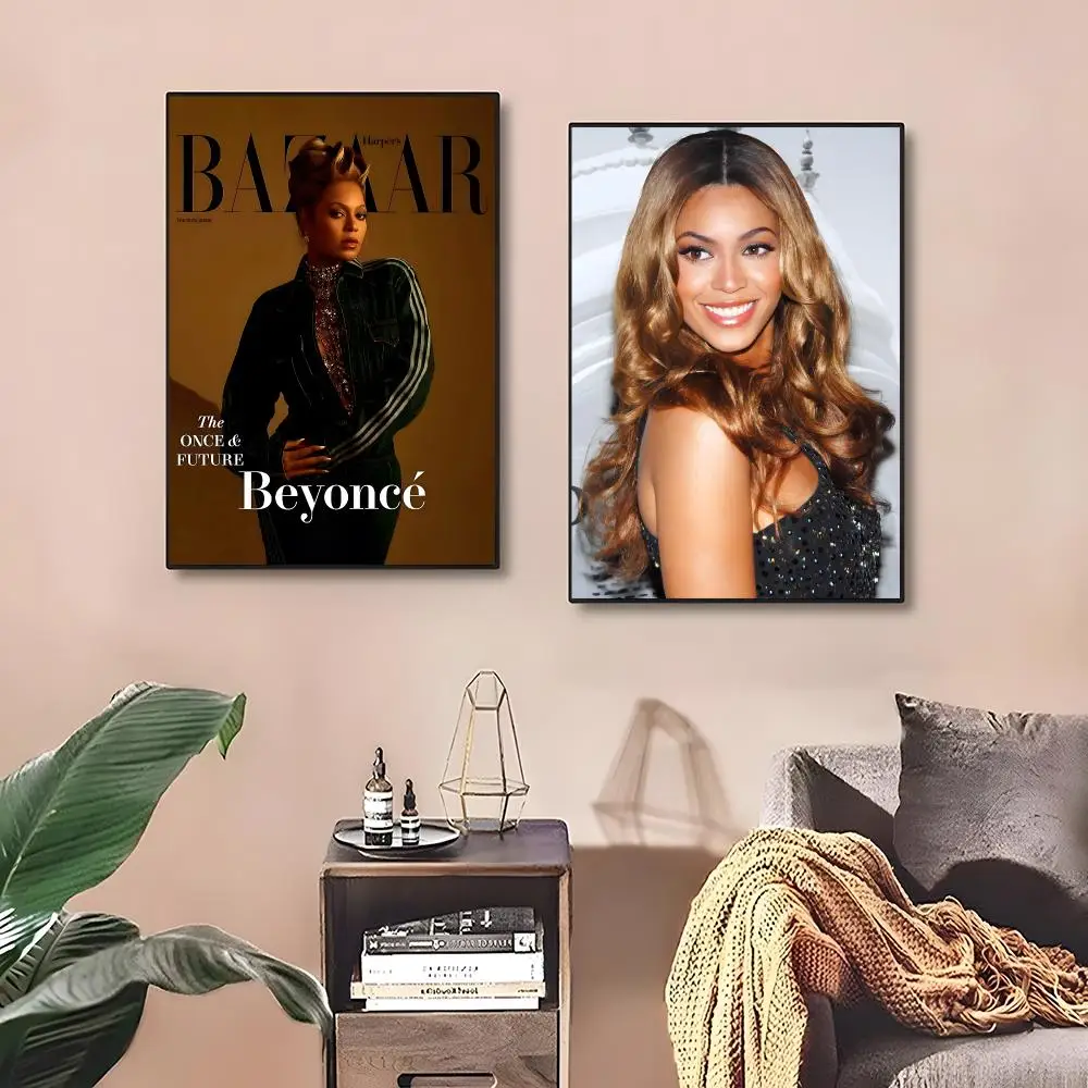 Beyonce Pop Iconic Painting Calligraphy Poster ‌decor Canvas Modern living room