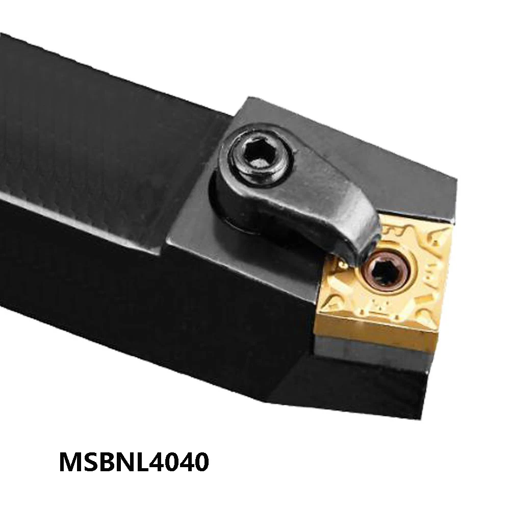 BEYOND MSBNR4040R19 MSBNL4040R19 M-Type External Turning Tool Holder 40mm CNC Shank for SNMG1906 Carbide Inserts Heavy Duty Bar
