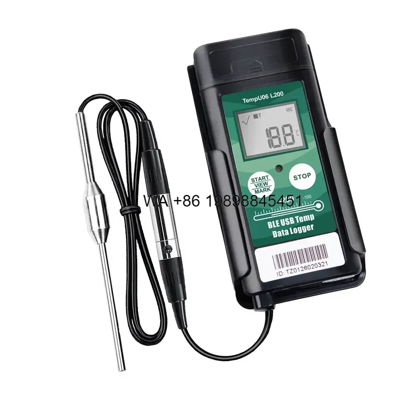 Wmwmnu for TempU06 L200 Ultra Low Temperature Data Logger with External Probe Latest Hot Sales