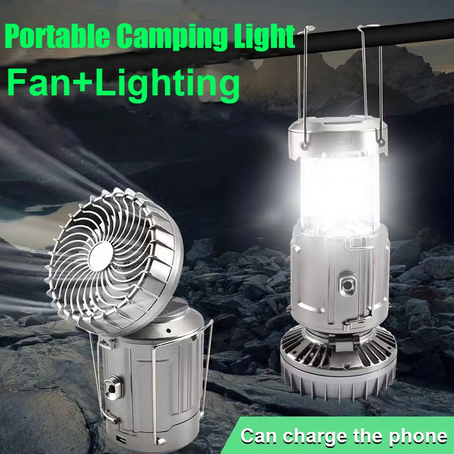 

Кемпинговый светильник, многофункциональный уличный фонарь с крючком, мощный солнечный свет, портативный фонарь, водонепроницаемая лампа для рыбалки, охоты