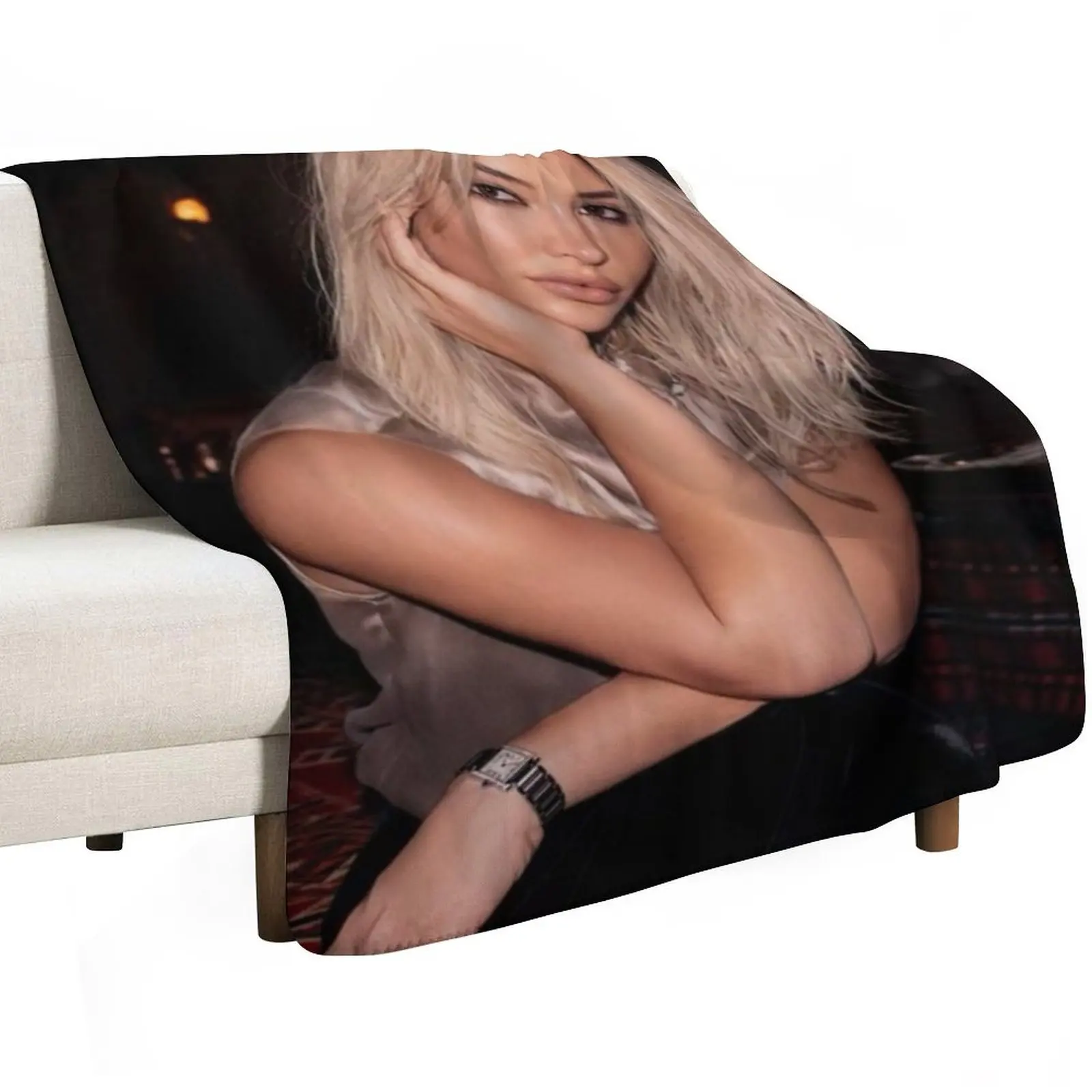 مادلين كلاين رمي بطانية أريكة تأثيري أنيمي القطبية الفانيلا النسيج البطانيات #2