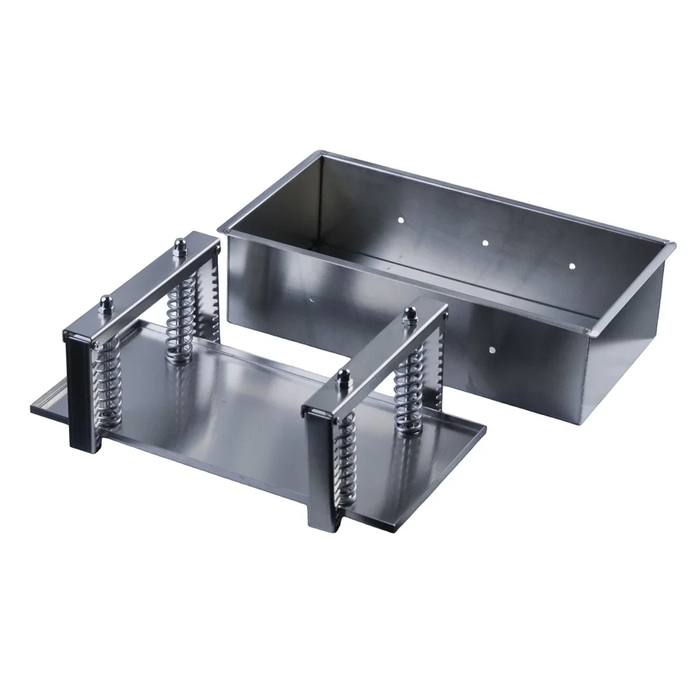 Stainless Steel Meat Press Mold, Bacon Roll Former for Cooked Meat Ham, Commercial Meat Shaping Tool for Pork Head & Tofu