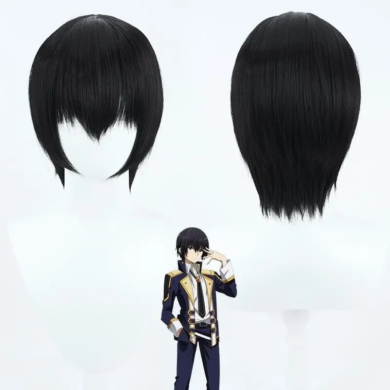 

Anime The Eminence in Shadow Cid Kageno Shadow Cosplay Wig High Temperature Wire Short Hair Wigs