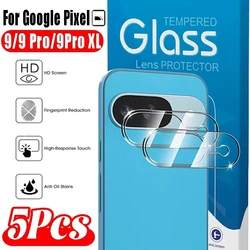 Camera Lens Tempered Glass Film Protective for Google Pixel 9 Pro Pixel 9 Pro XL HD Clear Anti-scratch Lens Flim Protector Cover