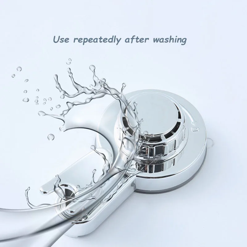 Traceless Clothes Hook, No Punching, Washable And Reusable, Powerful Load-bearing Vacuum Suction Cup For Kitchen, Bathroom And L