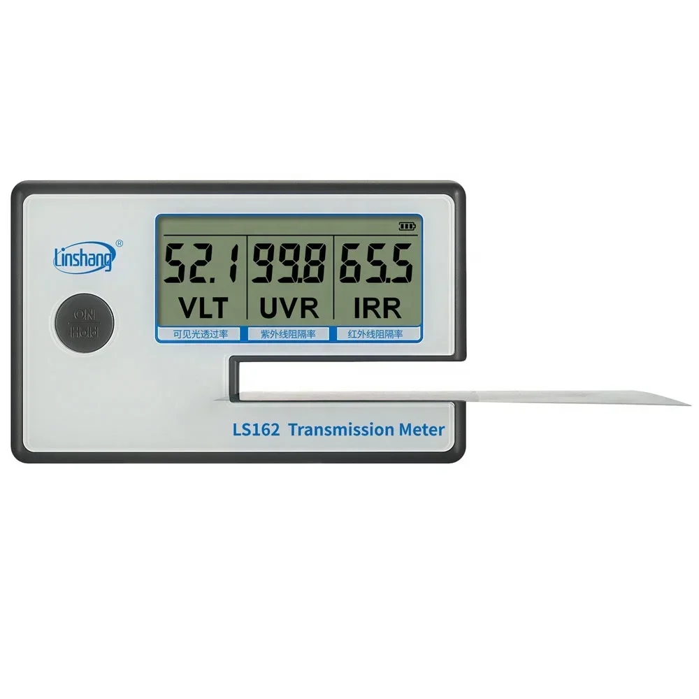 ANDRU Portable Window Tint Transmission Meter Linshang LS162 Measure IR Rejection UV Blocking Rate Visible Light Transmittance